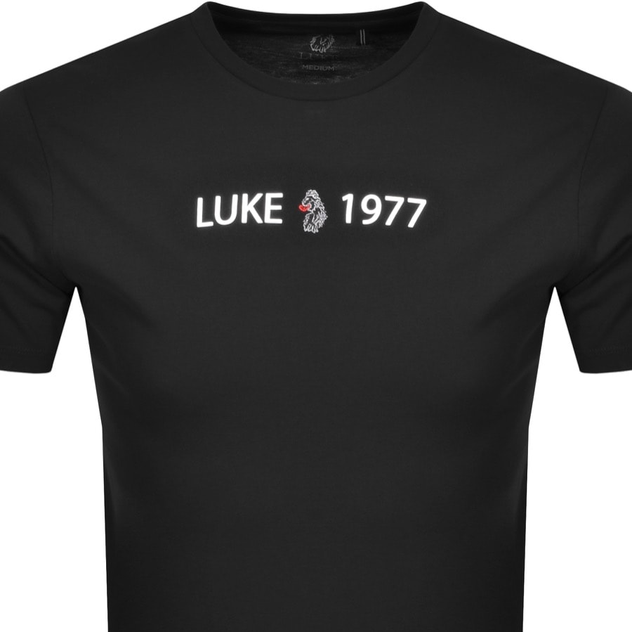 Alternative Image for ProductLuke 1977 Brizzle Shizzle Logo T Shirt Black2